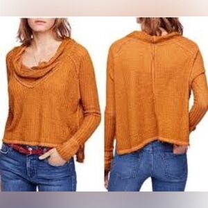 We The Free wildcat thermal long sleeve top‎ women’s size medium trendy casual